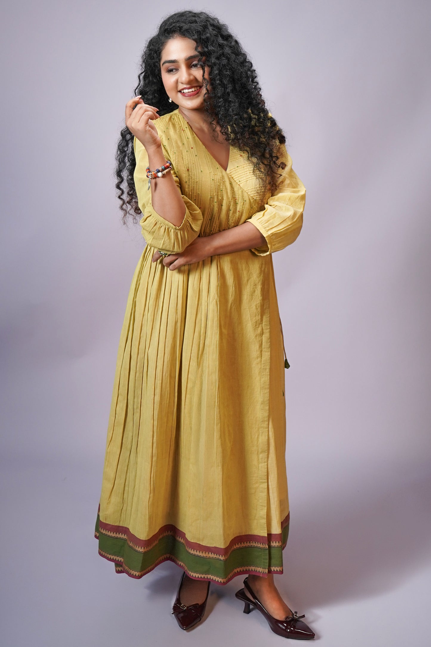 Marigold Agrakha Kurta