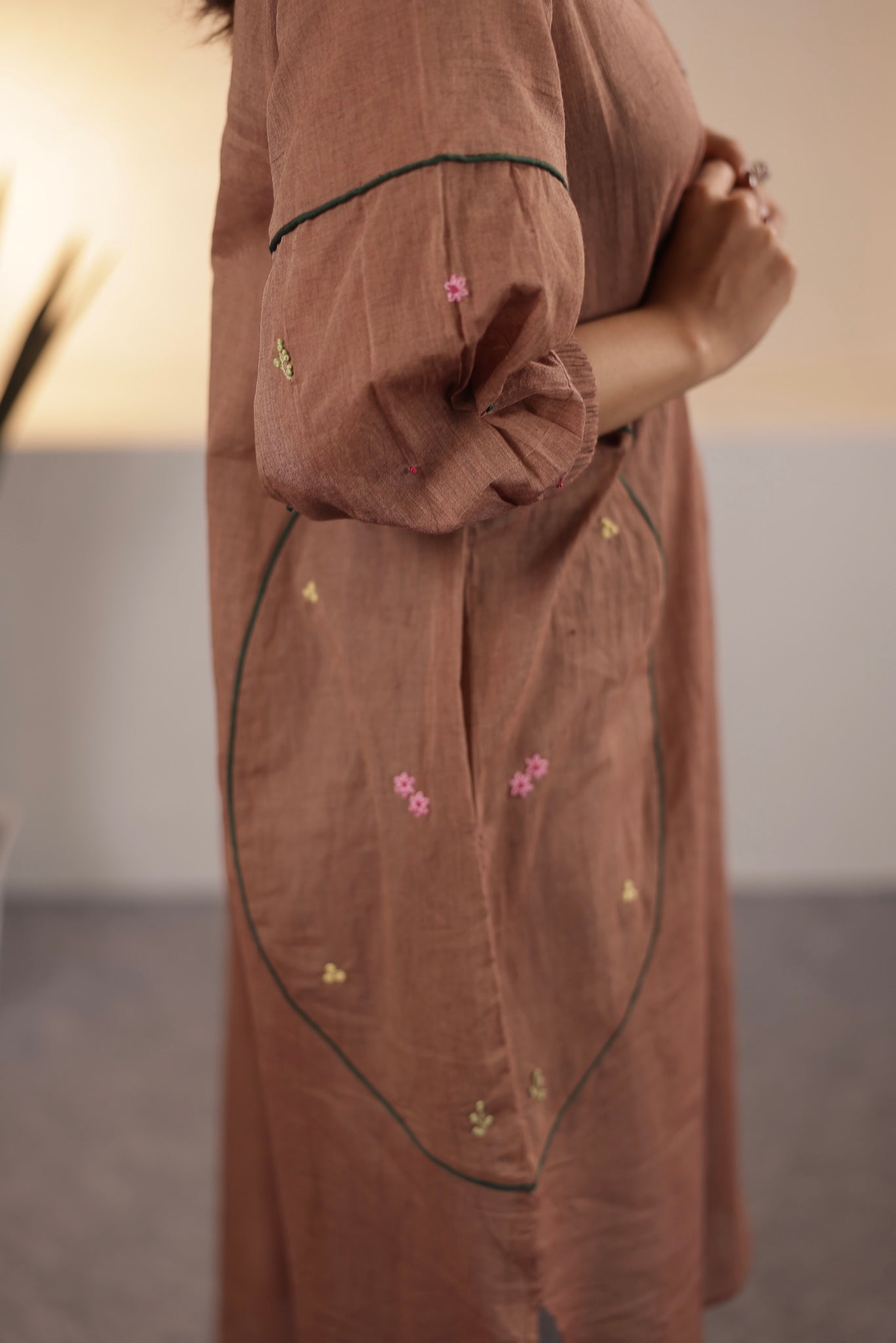 Dune Embroidered Kurta
