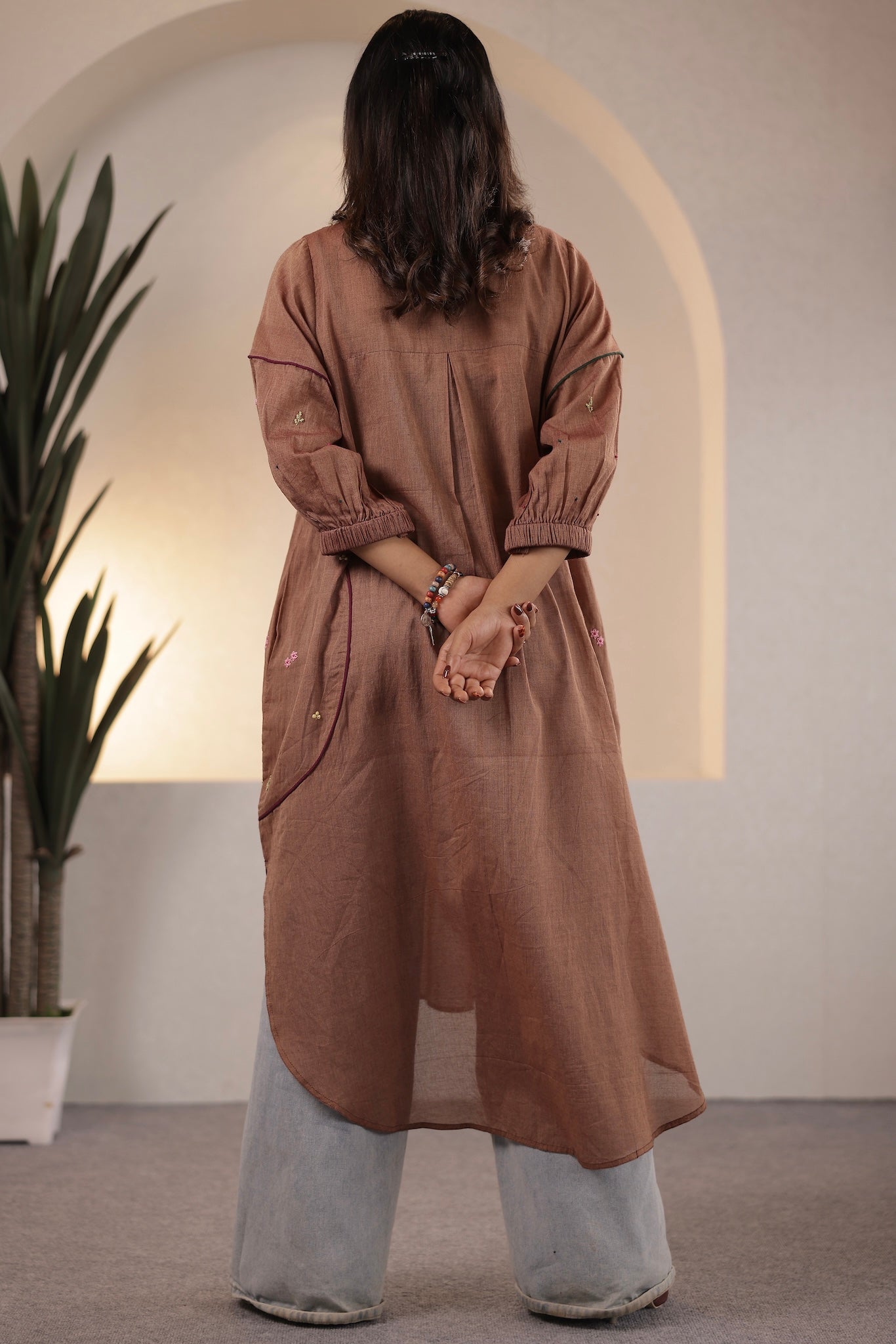 Dune Embroidered Kurta
