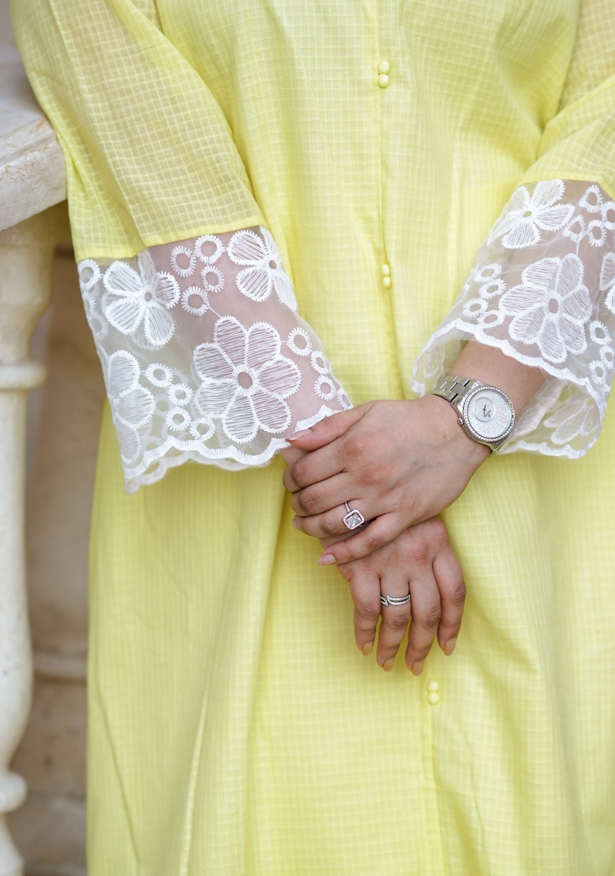 Lemon Yellow Kora Set