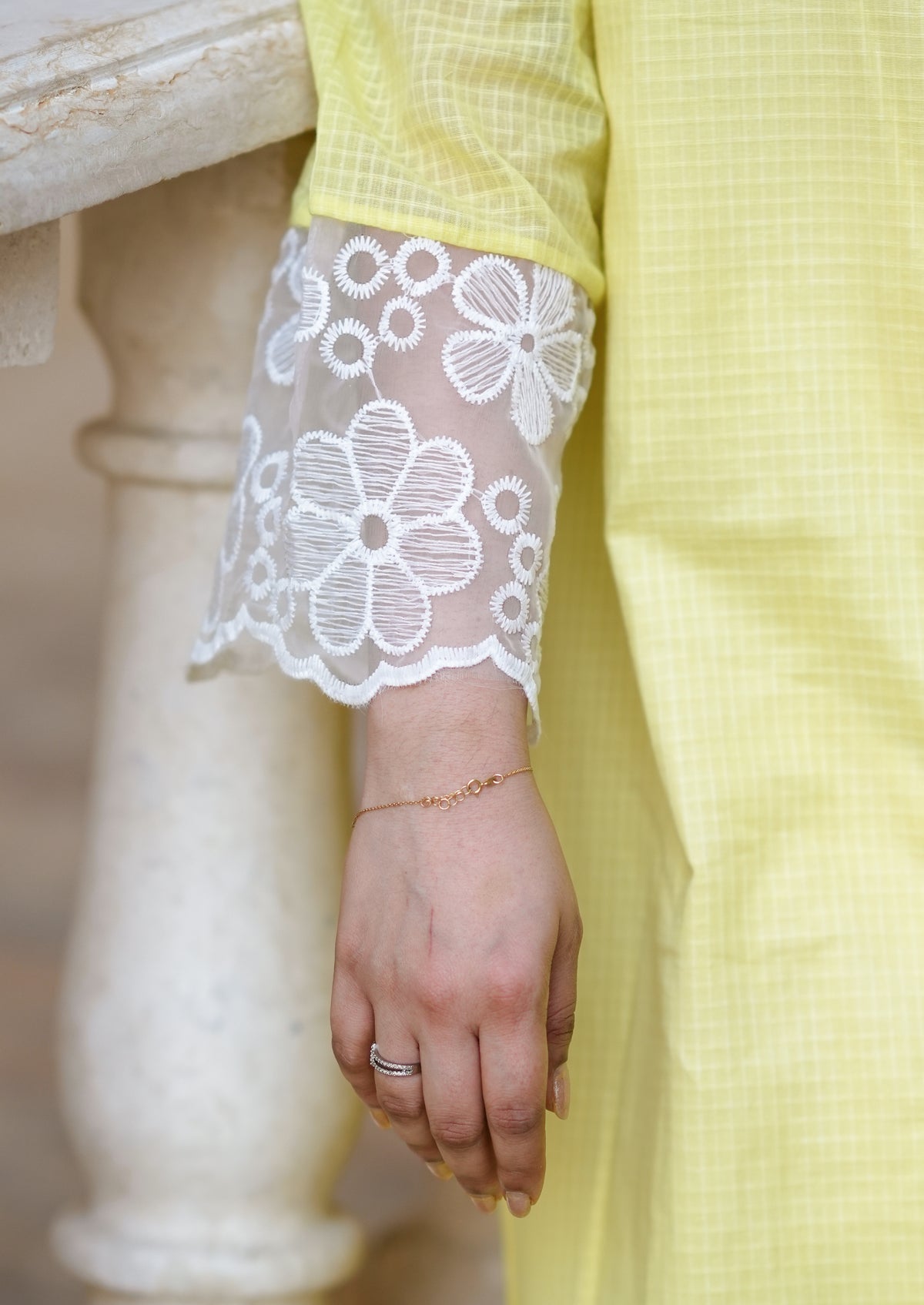 Lemon Yellow Kora Set